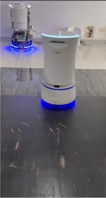 Multi-Funzjonali Get On The Elevator Delivery Hotel Robot